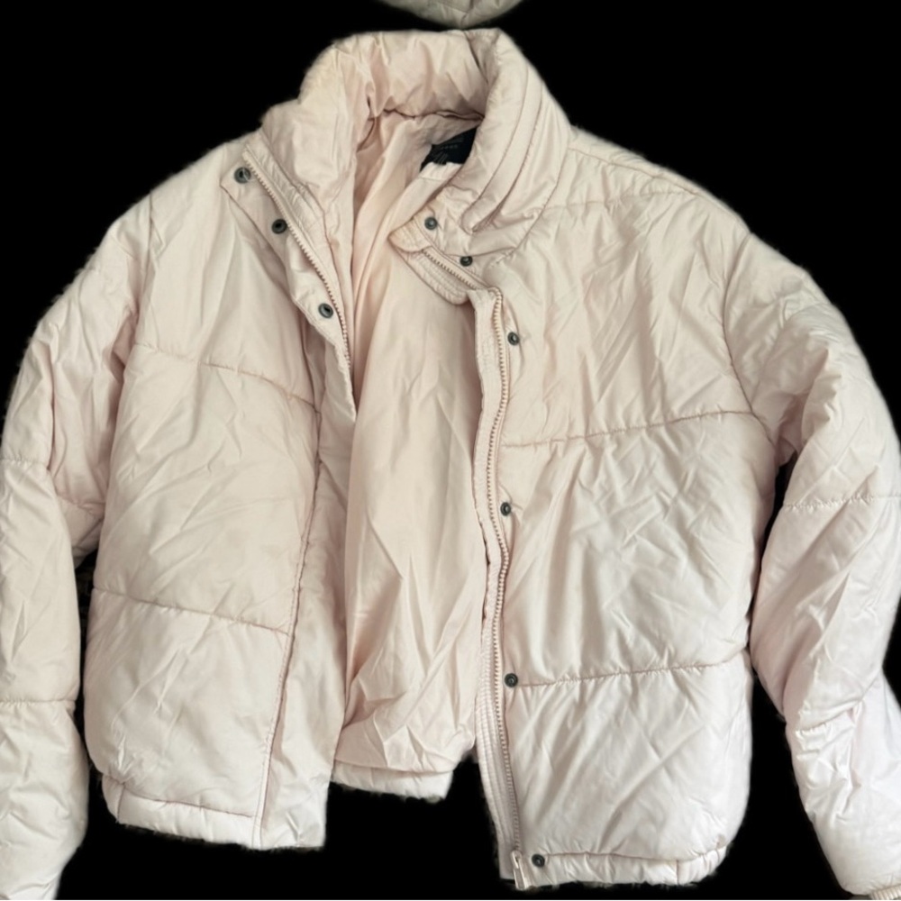Women's Cream Puffer Jacket xs/s